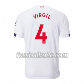 Fußballtrikots Liverpool Virgil van Dijk 4 Auswärts Trikotsatz 2019-2020